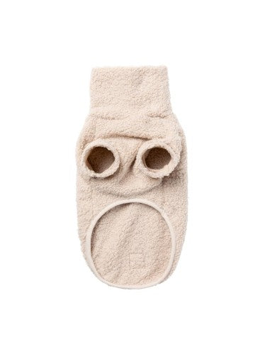 FuzzYard Life bouclé dog jumper, Sandstone