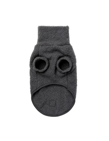 FuzzYard Life bouclé dog jumper, Slate Grey