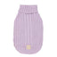 FuzzYard Life cable knit dog jumper, Lila