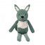 Corduroy plush dog toy FuzzYard Life Kangaroo, Myrtle Green