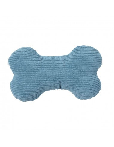 FuzzYard Life French Blue plush bone dog toy (size S)