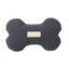 FuzzYard Life Slate Grey plush bone dog toy (size L)