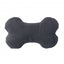 FuzzYard Life Slate Grey plush bone dog toy (size L)