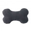 FuzzYard Life Slate Grey plush bone dog toy (size S)