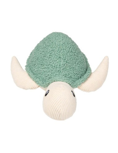 Turtle plush dog toy FuzzYard Life Myrtle Green