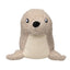 Seal plush dog toy FuzzYard Life Sandstone