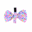 FuzzYard Bubblegum Burst Velcro dog bow tie (size S)