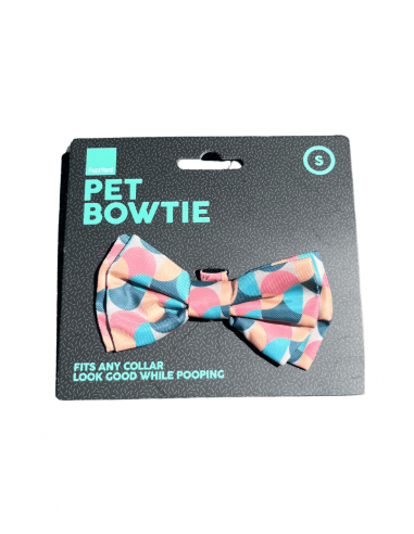 FuzzYard Carioca Velcro dog bow tie (size S)