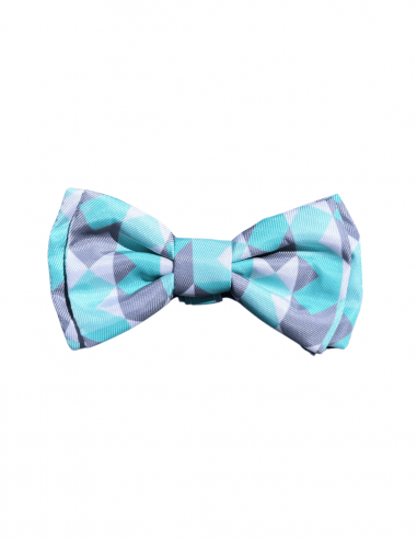 FuzzYard Mint Fizz Velcro dog bow tie (size L)