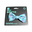 FuzzYard Mint Fizz Velcro dog bow tie (size S)