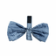FuzzYard Thornbury Aegean Blue Velcro dog bow tie (size S)