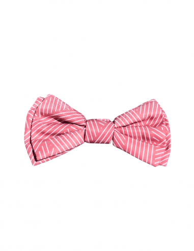 FuzzYard Thornbury Brick Red Velcro dog bow tie (size L)