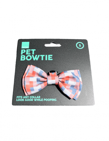 FuzzYard Yazd Velcro dog bow tie (size S)