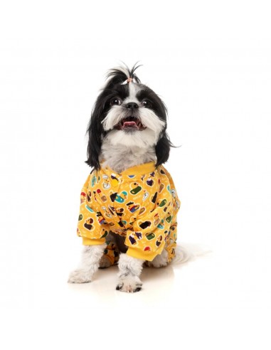 Fleece Dog Pyjamas FuzzYard What The Duck Size 6