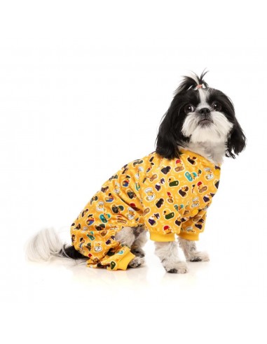 Fleece Dog Pyjamas FuzzYard What The Duck Size 6