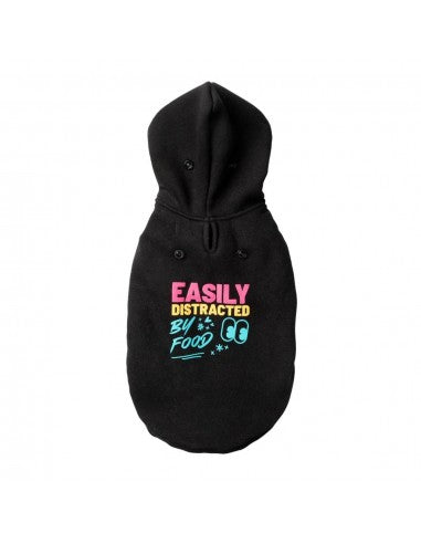 FuzzYard Easily Distracted by Food dog hoodie (size 2)