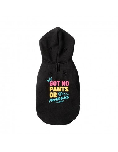 FuzzYard Got No Pants dog hoodie (size 2)