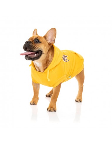 FuzzYard State Dog Hoodie, Yellow