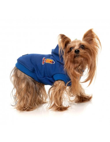 FuzzYard The Homies dog hoodie, blue (size 1)