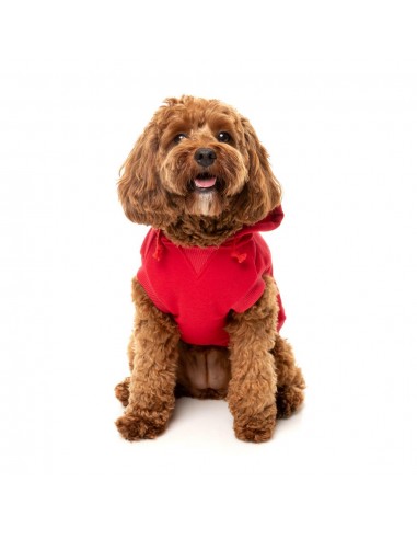 FuzzYard The Homies dog hoodie, red (size 1)