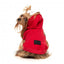 FuzzYard The Homies dog hoodie, red (size 1)
