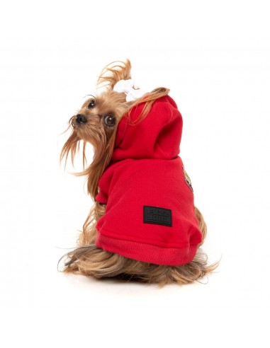 FuzzYard The Homies dog hoodie, red (size 1)