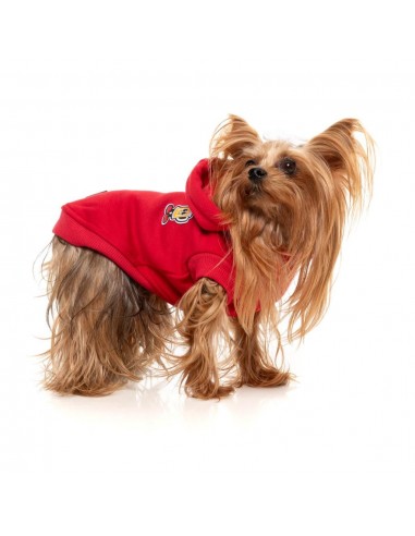 FuzzYard The Homies dog hoodie, red (size 1)