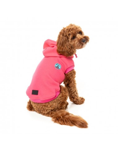 FuzzYard The Homies dog hoodie, pink (size 1)