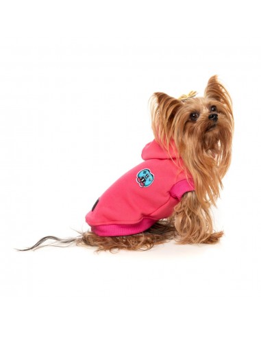 FuzzYard The Homies dog hoodie, pink (size 1)