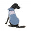 FuzzYard Treats dog hoodie, blue (size 6)