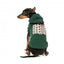 FuzzYard Treats dog hoodie, green (size 1)