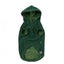 FuzzYard Treats dog hoodie, green (size 1)