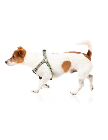 FuzzYard FY Active Strap adjustable dog harness, khaki (size XS)