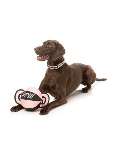 Dog tug ball FuzzYard FY Active Ball Tug, peach
