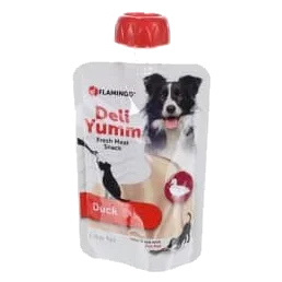 Deli Yumm Fresh Meat duck liquid dog treat, 90 g
