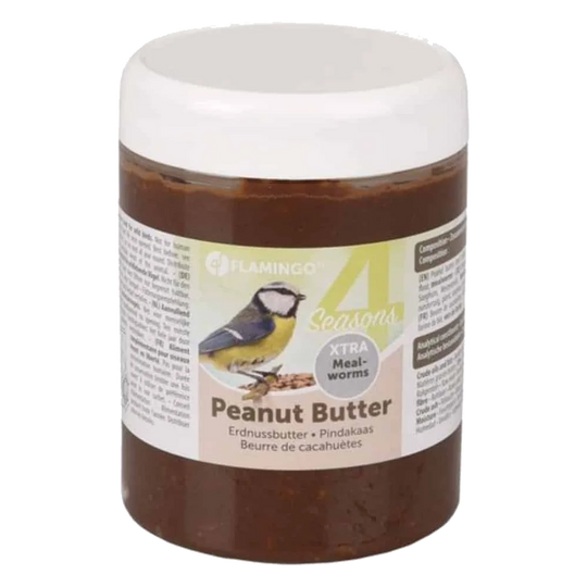 Peanut butter and sunflower seed bird treats