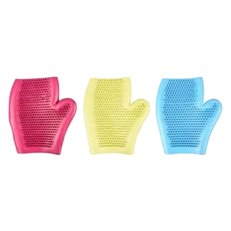Rubber Deshedding and Massage Glove for Dogs