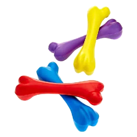 Classic Solid Rubber Bone dog toy, 200 mm