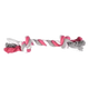 Flamingo Rope Bone Dog Toy, Sizes S, M and L
