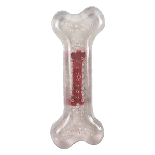 Flavoured Transparent Chew Bone for Dogs, 8 and 12 cm