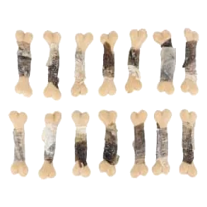 Flamingo Calcium Bones with Cod Skin for Dogs, 85 g