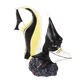 Moorish idol fish aquarium ornament