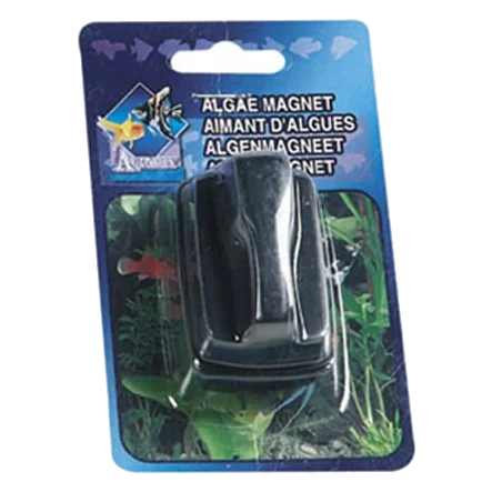 Small magnetic aquarium glass cleaner