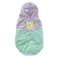 FuzzYard Ormond reversible dog raincoat in purple and blue