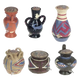 Jug aquarium ornaments, 6 pieces
