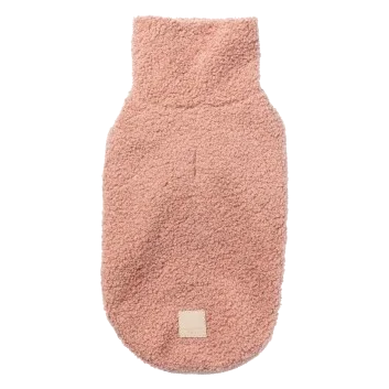FuzzYard Life bouclé dog jumper, Soft Blush