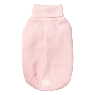 Roll-neck dog jumper FuzzYard Stevie in pink