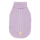 FuzzYard Life cable knit dog jumper, Lila