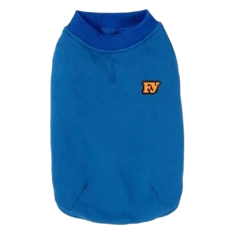 FuzzYard The Woof Cotton Dog Jumper, Blue