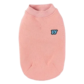 FuzzYard The Woof Cotton Dog Jumper, Pink
